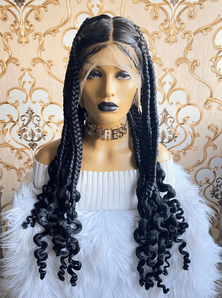 knotless braid wig