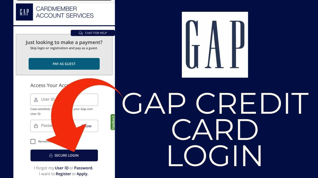 GAP Credit Card Login